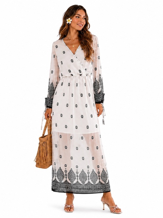 mahina Dresses & Skirts - NWT Mahina Hawaii Boutique Boho Double-Lined Summer Maxi Sz M